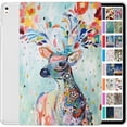 thumbnail image 1 of Étui pour iPad Pro 9,7 Pouces 2016 A1673 MLMP2LL/A MM172LL/A MLMN2LL/A MLMQ2LL/A A1674 A1675 MLMW2LL/A MLMX2LL/A MM192LL/A MLMV2LL/A MLMY2LL/A MLN12LL/A MM1A2LL/A MLPX2LL/A MLPW2LL/A MLPY2LL/A - Motif Cerf, 1 of 8
