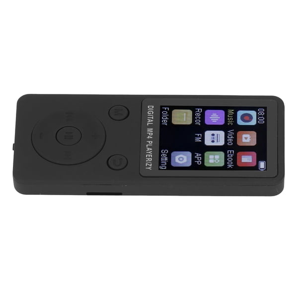 Reproductor De MP3 Con 5.0, Reproductor De Música MP3 Y MP4 Con Altavoz, Pantalla Digital LCD 1.8'', Tarjeta TF De 64 GB, Radio FM, Grabadora De Voz, Admite Hasta 128