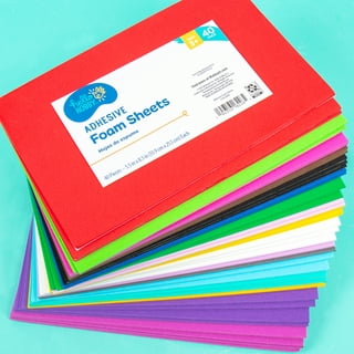 Bright Creations 96 Pack Multicolored 2mm Eva Foam Sheets for Cosplay, Costumes, Arts and Crafts Projects, 4 x 6 in