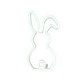 thumbnail image 1 of Easter LED Bunny Night Light USB Powered Spring Party Rabbit Neon Lamp Holiday Decoration for Kids, 1 of 9