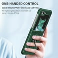 thumbnail image 6 of TECH CIRCLE Galaxy Z Flip 6 Case,Rugged Military Grade Anti-Fall Shockproof Heavy Duty Protective Phone Case with Kickstand Magnetic Ring Stand Full Body Case For Samsung Galaxy Z Flip 6 2024,Green, 6 of 11