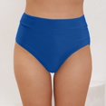 thumbnail image 2 of kamemir Bikini Bottom Women's Strappy Bikini Bottom Full Coverage Bathing Suit Bottoms Women Cut Out Swimsuit(Dark Blue,M), 2 of 6