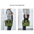 thumbnail image 6 of Lunch Bag Portable Crossbody Meal Bag Cooler Bag Insulated Lunch Bag Food Bag Handheld & Crossbody Design Brown Giraffe, 6 of 6