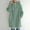 Green, variant on Idoravan Winter Coats for Women Plus Size Women's Hoodie Zipper Long Sleeve Sweatshirts Long Coat Tops with Pockets Green L