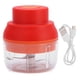thumbnail image 1 of Mini machacador de ajo eléctrico, picador de ajo de mano recargable por USB para cocina casera, 1 of 8