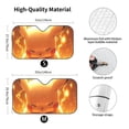 thumbnail image 3 of Windshield Sun Shade Foldable Car Front Window Sunshade For Car Suv Trucks Vans - Best Heat Shield Blocker Visor Cover Blocks Uv Rays And Keeps Your Vehicle Cool-Small, 3 of 5