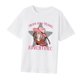 thumbnail image 4 of Camiseta para mujer de manga corta con cuello redondo y camiseta básica para la calle comercial M, 4 of 10