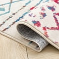 thumbnail image 2 of 2x3 Rugs for Entryway, Washable Entryway Rug Boho Small Area Rug, Non-Slip Soft Vintage Geometric Low-Pile Door Mat Indoor Entrance Carpet for Bedroom Kitchen Bathroom Living Room, Multi, 2 of 6