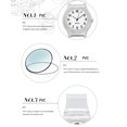 thumbnail image 5 of Unisex Transparent Plastic Analog Quartz Wrist Watch, 5 of 5