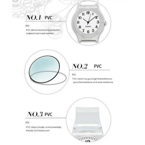 Plastic watches no metal clearance