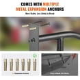 thumbnail image 5 of HCY 2 PCS Handrails for Outdoor Steps 29" Wall Mount Railings for 1-3 Steps, 5 of 6