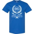 thumbnail image 3 of Inktastic Born in 1963 Limited Edition T-Shirt, 3 of 5