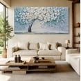 thumbnail image 6 of Large Tree of Life Canvas Wall Art, Abstract Canvas Prints Landscape Paintings, Oversized Pictures Artwork Nature Wall Decor for Living Room Bedroom Office, 6 of 7
