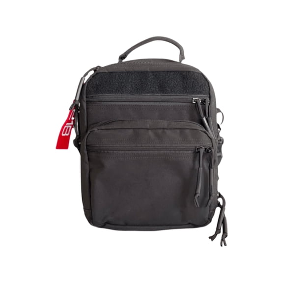 221B PF-1 Armored Fast Access EDC CCW Bag, Black, Bag with 2 Legacy III