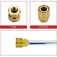 thumbnail image 3 of Simpson Genuine OEM Coupler 1/4" QC-F X 1/4" NPT-F - 7100021, 3 of 5