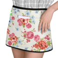 thumbnail image 2 of Men Women Aprons with Pockets Work Waist Apron Pioneer Colorful Floral Half Apron, 2 of 6