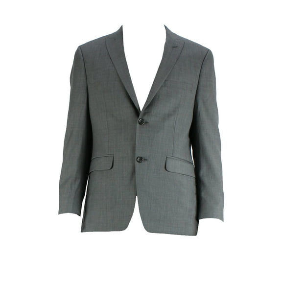 Alfani Men's Brown Pinpoint Slim Fit Jacket 42S