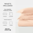 thumbnail image 3 of Ultra Soft & Breathable - Duvet Cover Set - Twin/TwinXL Blush Pink Bedding by Comfort Canopy, 3 of 11