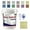 Yellow, variant on Epoxy Colored Sand Self Leveling Floor Paint, Epoxys Colored Sand Self Leveling, Epoxy Floor Paint, for Basement, Wood Floors, Garage and Outdoor (Yellow,4kg/8.8lb)