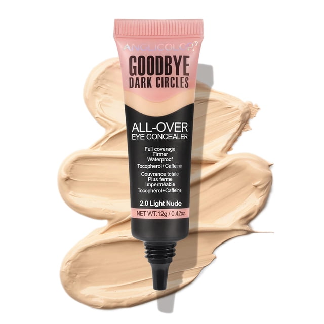 Corrector líquido Anglicolor, cobertura total, 12 ml, color nude claro