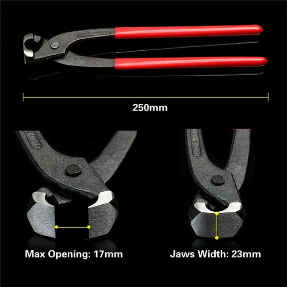 Plier Carbon Steel For Single/Double Ear Hose Clamp Car Repairs Removal Tools
