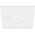 thumbnail image 2 of 40"OD x 2"ID x 14"C x 1"P Embry Architectural Grade PVC Contemporary Ceiling Medallion, 2 of 11