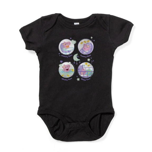 CafePress - Peppa Pig: Morning To Evening - Cute Infant Bodysuit Baby Romper - Size Newborn - 24 Months