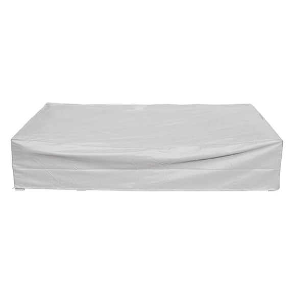 Patio Furniture Covers Waterproof Heavy Duty - Outdoor Sofa Cover Set 120''L x 61''W x 24.4''H - Light Gray