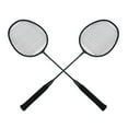 thumbnail image 1 of Almencla 2x Badminton Rackets Set Lightweight for Backyard Accessory Beginners black, 1 of 8