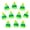 Christmas tree, variant on 10Pcs Halloween Pencil Caps Christmas Pencil Tip Covers Chewing-proof Silicone Pencil Tip Protector Covers for Student