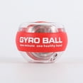 thumbnail image 1 of Pelota de metal para ejercicios de muñeca, giroscopio de agarre, entrenamiento muscular para fortalecer los brazos, linterna de arranque automático, color negro platino, 1 of 4