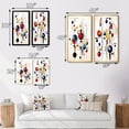 thumbnail image 4 of Designart "Unveiling Secrets Minimalist Geometry I" Modern Geometric Framed Wall Art Set Of 2 - Modern White Gallery Wall Frame Set For Home Decor, 4 of 6