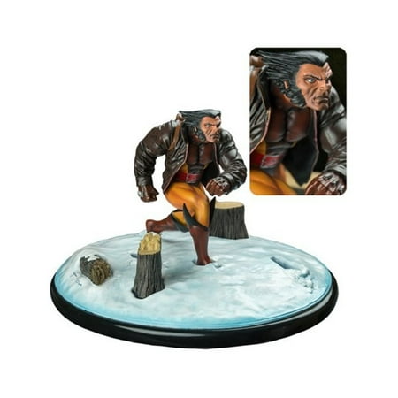 Wolverine in Snow Marvel Premier Collection Resin Statue