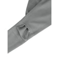 thumbnail image 2 of Cinturón Obi sólido para mujeres de tallas grandes INSPIRE CHIC, cinturón de lazo autoadherente, cinturón ancho para vestido de 35.43-45.67" gris, 2 of 6