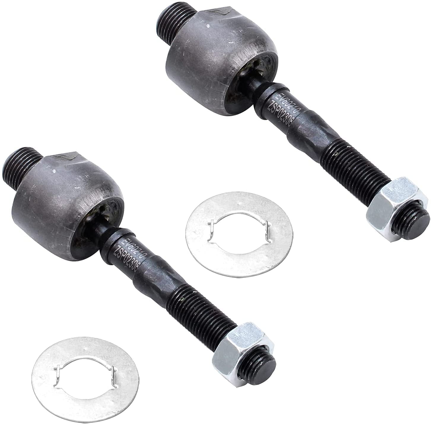 Detroit Axle - Front Tie Rods for 2003-2007 Honda Accord, 2004-2008 TSX, 4 Inner and Outer Tie Rod End Links 2005 2006 Replacement