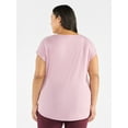 thumbnail image 3 of Terra & Sky Women's Plus Graphic T-Shirt, Revelation, Sizes 0X-5X, 3 of 5