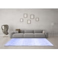 thumbnail image 3 of Ahgly Company Indoor Square Abstract Blue Contemporary Area Rugs, 8' Square, 3 of 4