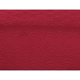 thumbnail image 3 of 3 Piece Shirley Embroidered Clearance bedding Quilted Bedspreads Set-Queen King Size (King, Burgundy), 3 of 3