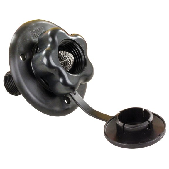 JR Products 160-85-A-3P-A City Water Flange - Plastic Check Valve