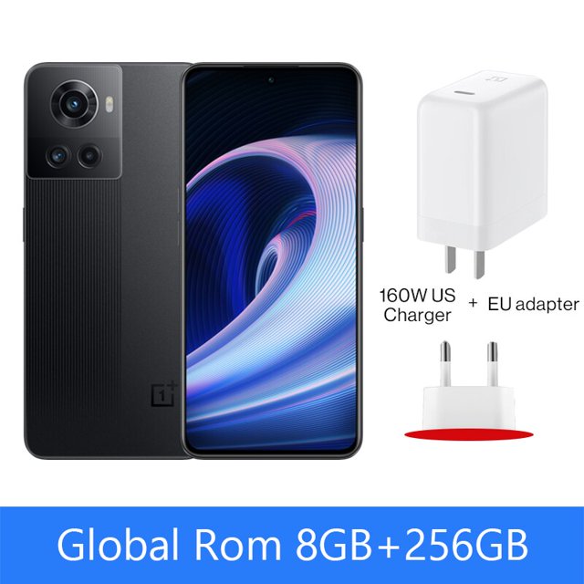 Global Rom OnePlus Ace 5G MTK Dimensity 8100 MAX 8GB 128GB Smartphone 150W Carga rápida 120Hz OLED 10R Teléfono celular Android Tan Jianjun unisex