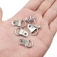 thumbnail image 4 of D ring picture Hook 100pcs packed quality Heavy Duty picture Hook with screw, single hole d type picture frame hardware hook 100pcs/bag, 4 of 5