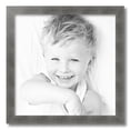 thumbnail image 2 of ArtToFrames 18x18" Rugged Gray Picture Frame, Gray Wood Poster Frame, with Regular Acrylic and Foam Backing 3/16 inch (FBPL-4514), 2 of 7