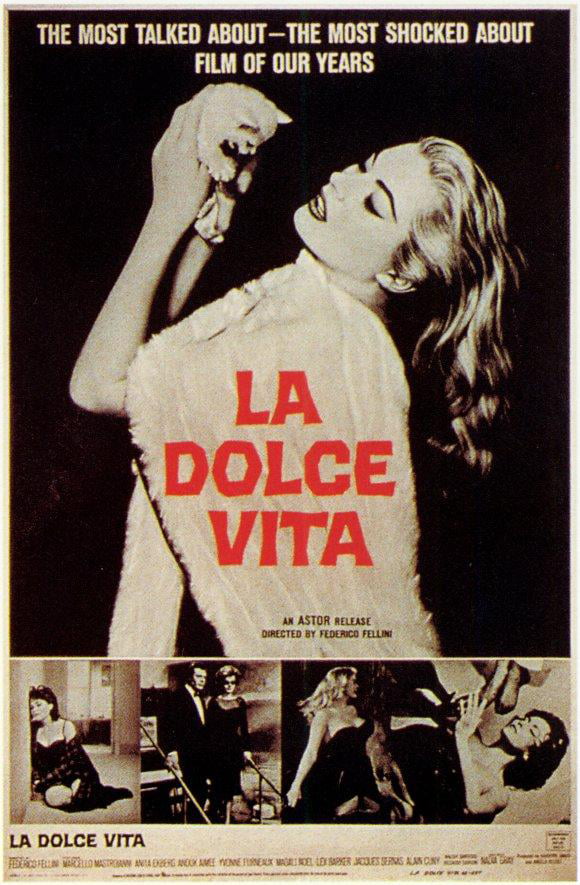 La Dolce Vita (1961) 11x17 Movie Poster - Walmart.com - Walmart.com