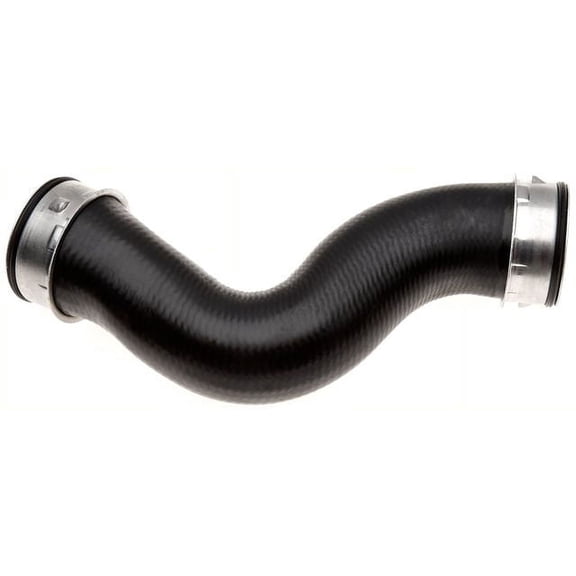 Line to Intercooler Hot Side Turbocharger Intercooler Hose - Compatible with 2009 - 2014 Volkswagen GTI 2.0L 4-Cylinder GAS 2010 2011 2012 2013