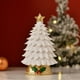 thumbnail image 2 of Árbol de Navidad de resina iluminado para mesa, adorno navideño, figura para mesa, centro de mesa, decoraciones navideñas, árbol de Navidad., 2 of 4