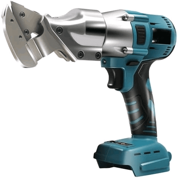 Cordless Metal Shear Cutter for Makita 18V Battery (Not Included), 400N.M 14GA Brushless Sheet Metal Cutter w/360° Swivel Head, Electric Nibbler Cutting Tool for Steel, Iron, Carpet, Cardboard