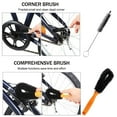 thumbnail image 2 of Phenofice 8 Pcs Chain Cleaner Brush Set with Plastic Handle for Cyclists, 2 of 5