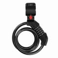 thumbnail image 3 of Candado de cable para bicicleta de 5 dígitos, superfuerte, de color negro, grueso, antirrobo, duradero y portátil, 3 of 8