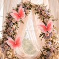 thumbnail image 6 of Giant Butterfly Decorations 3PCS, 20" Big Butterfly Decorations Party Giant, Large Butterflies Decor for Valentine’s Day, Wedding, Birthday, Banquet Decor (Orange), 6 of 12