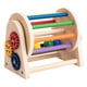 thumbnail image 4 of Juguete de tambor rodante de madera, bola de tela arcoíris, kit de juguetes, adornos, regalos, juguete de desarrollo sensorial, juguetes para bebés,, 4 of 9